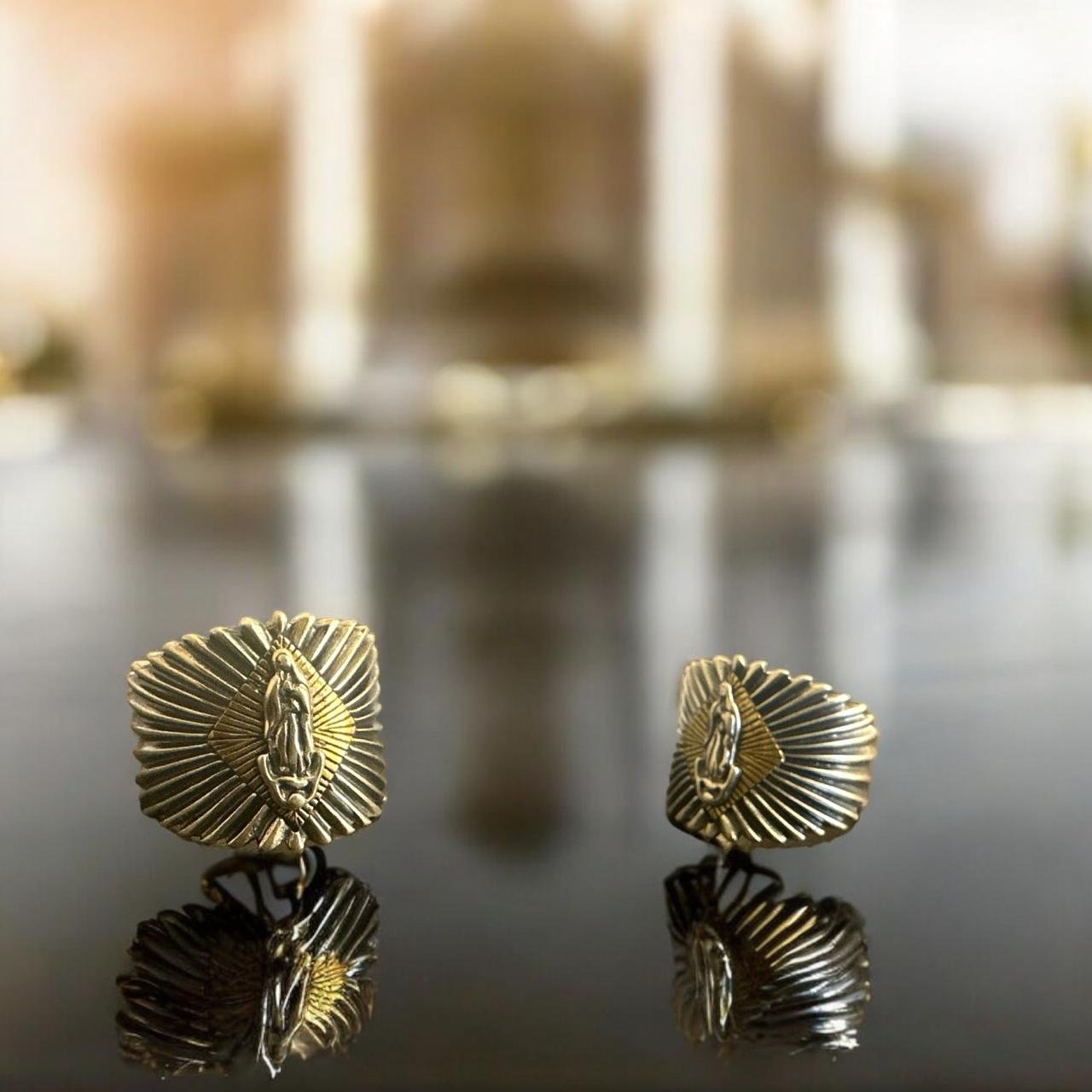 Antique Gold & Silver Polish Men’s Finger Ring