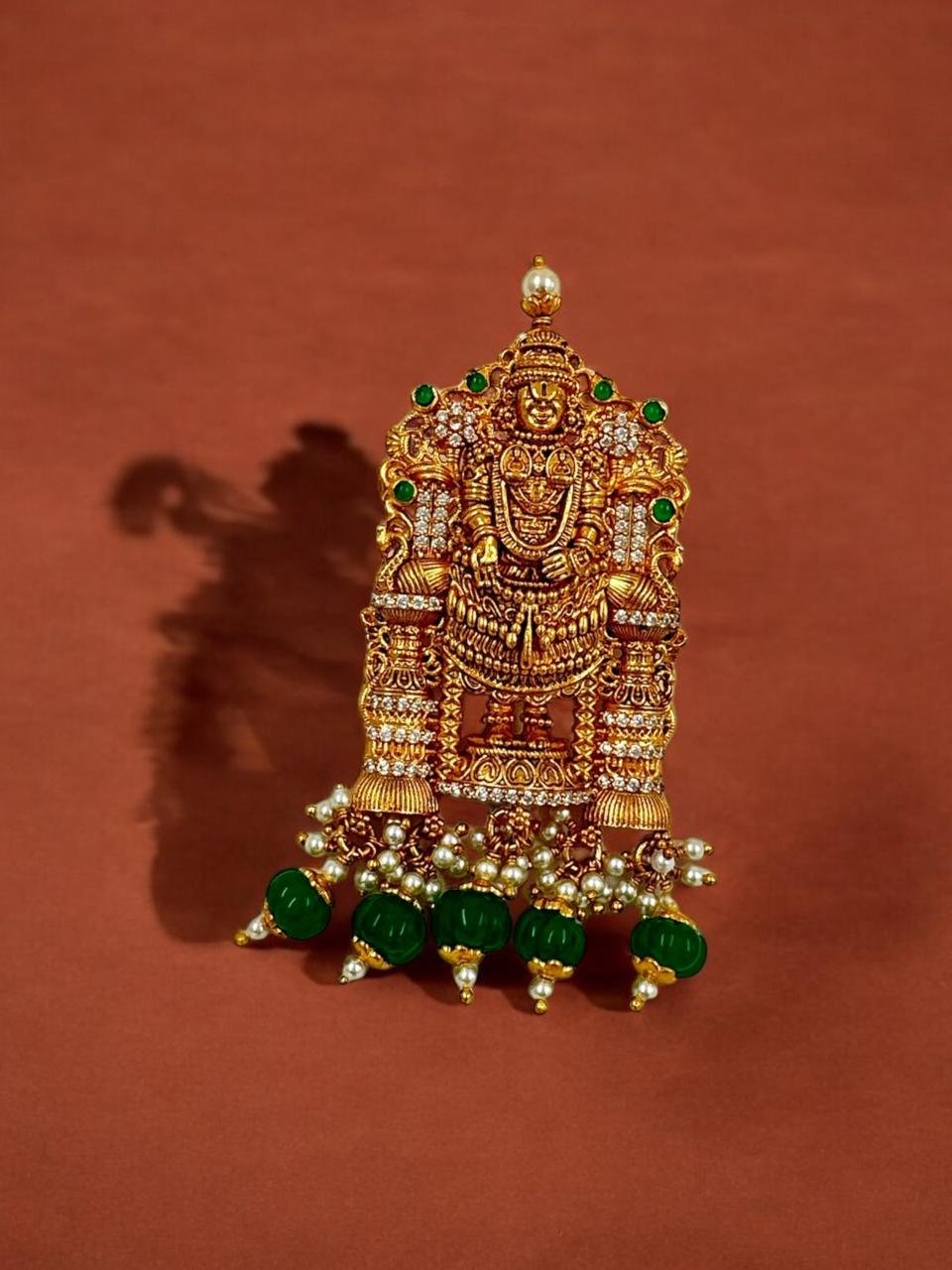 Balaji Premium CZ Pendant