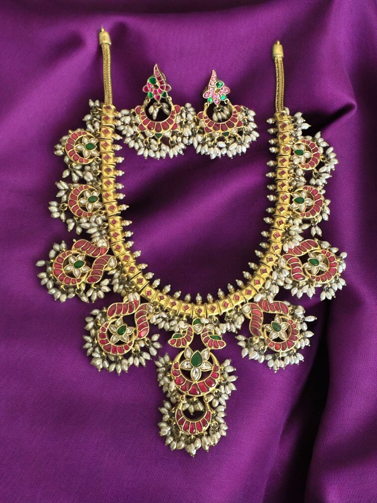 Butta pusala Kundan model haram