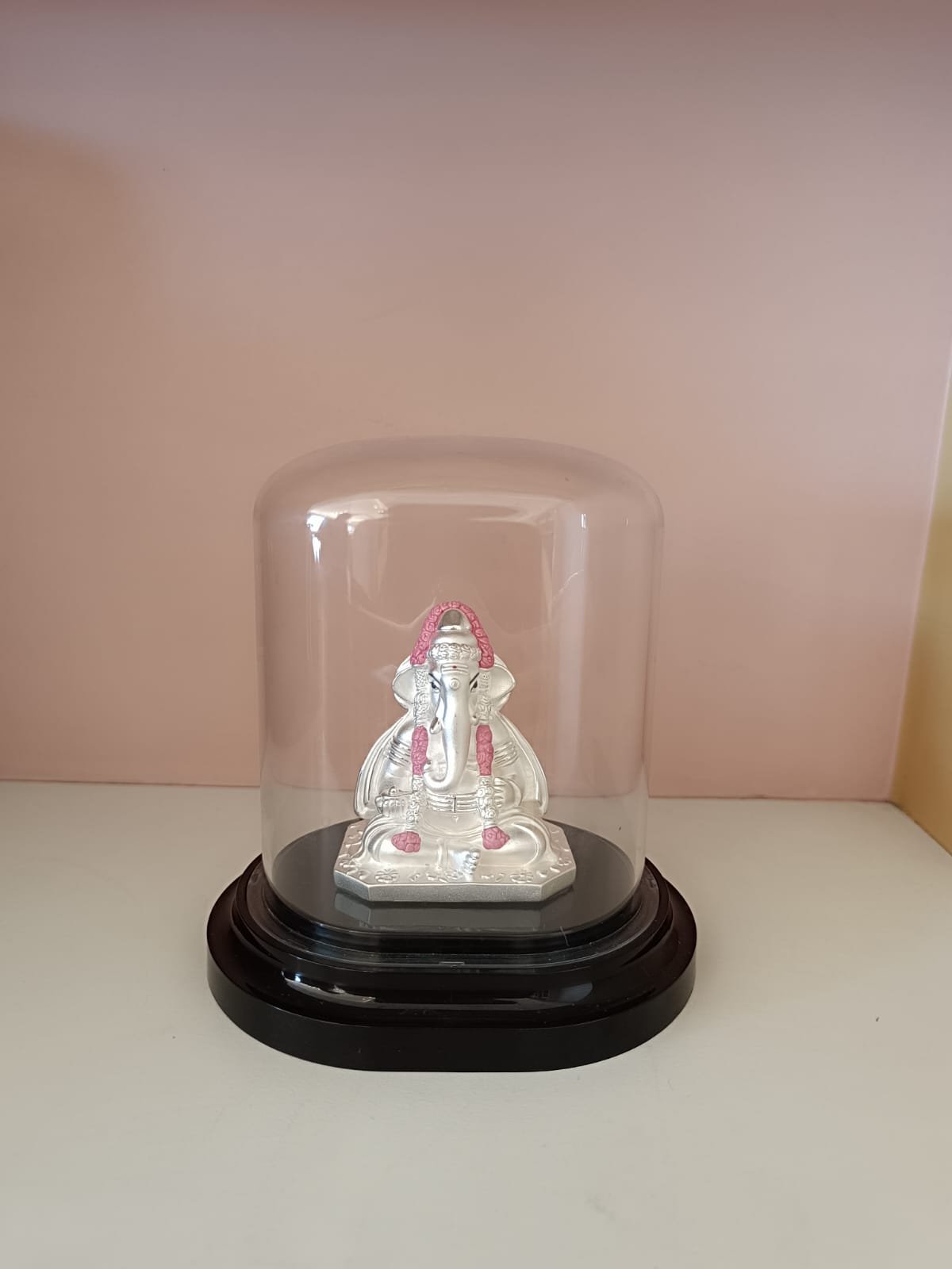 Ganapati Idol – Silver Polish