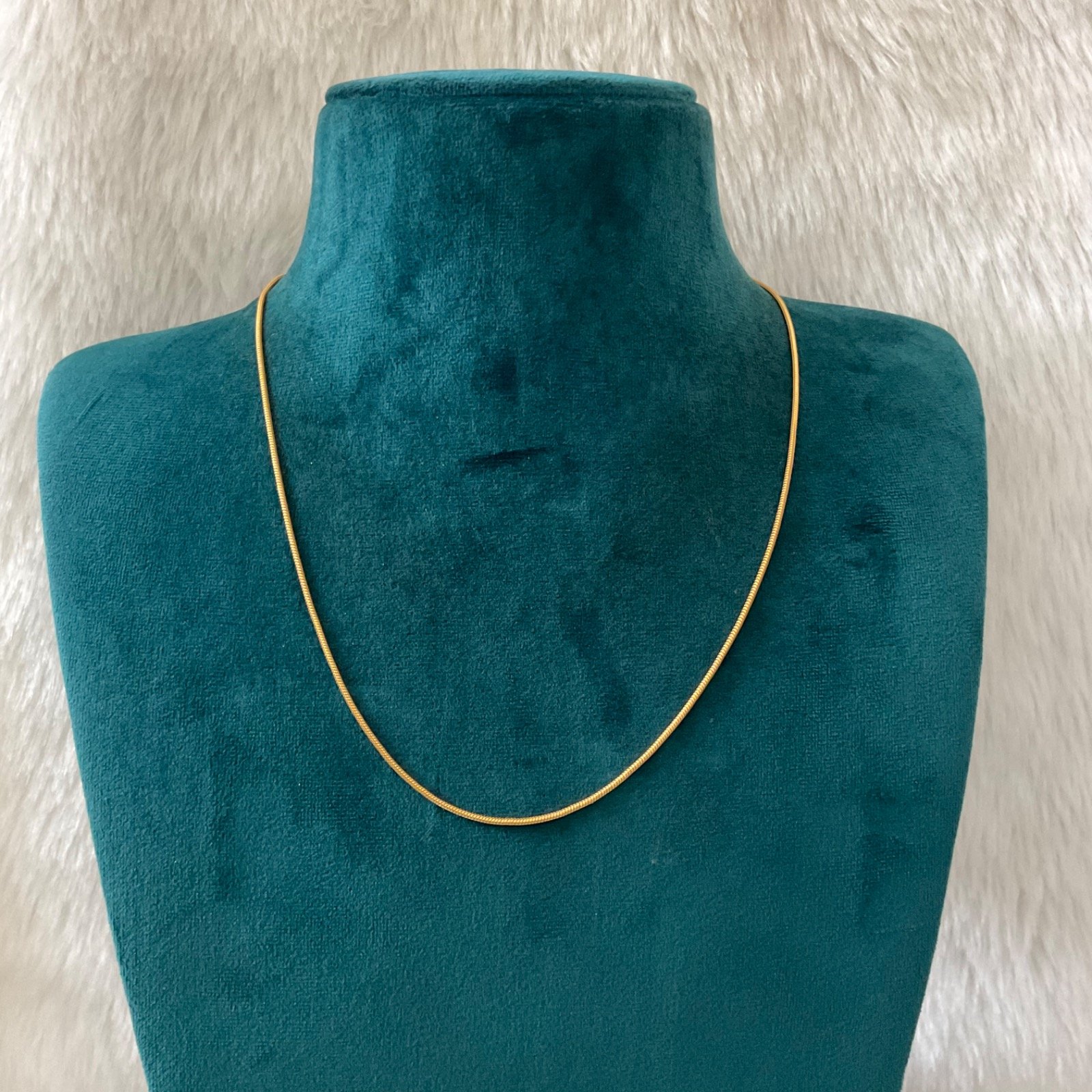 Gold Polish Plain Chain