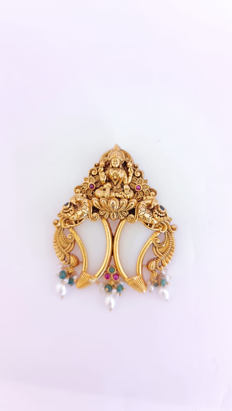 Gold Polish Pulegoru Pendant