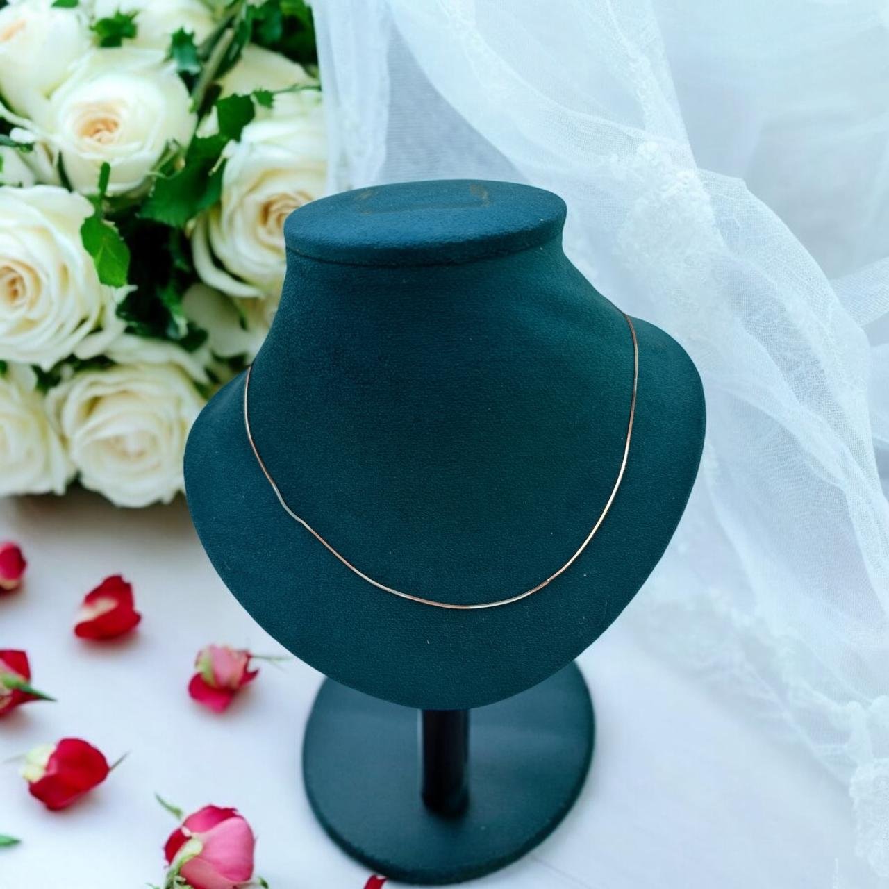 Italian Chain – Silver & Rose Gold Polish