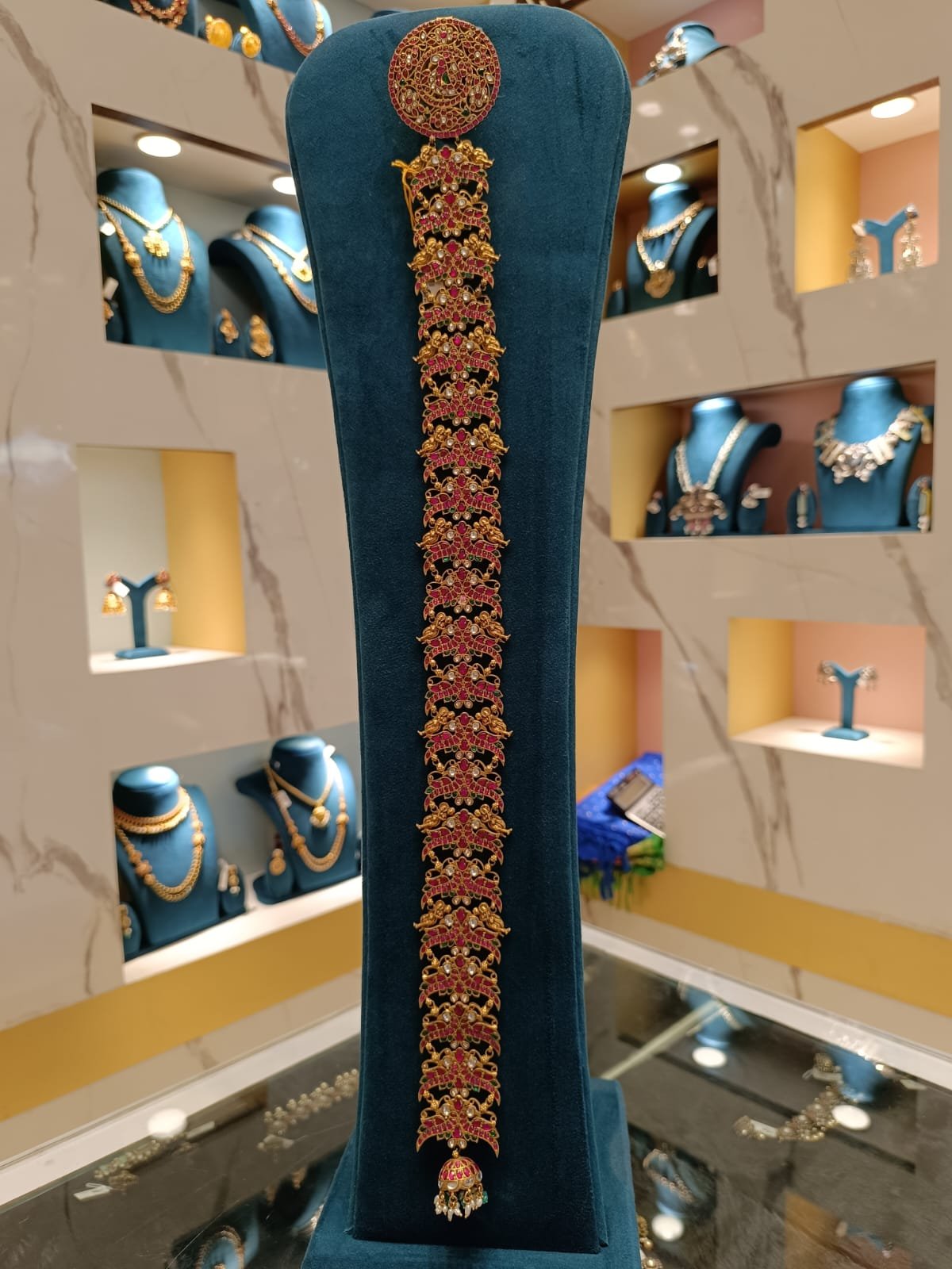 Kundan Mozanite Bridal Jada