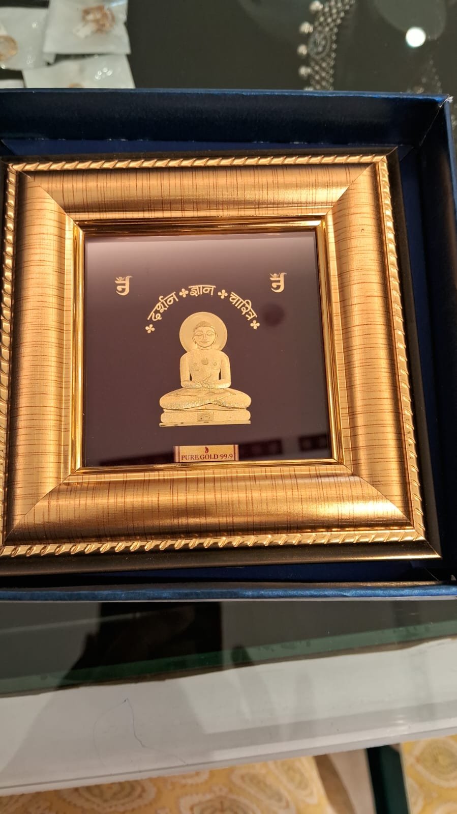Mahavir Gold Frame