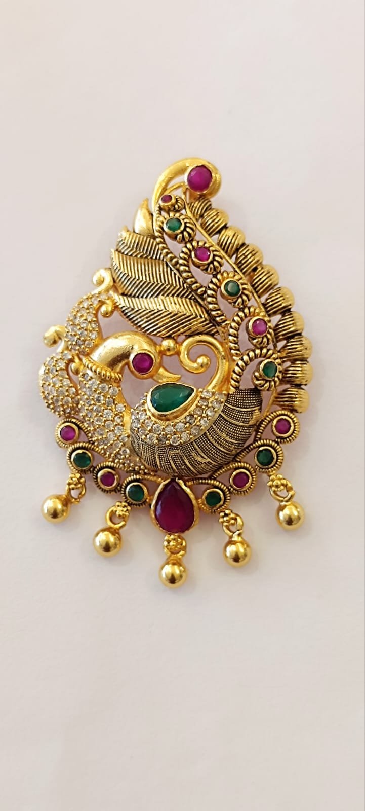 Peacock Design Pendant