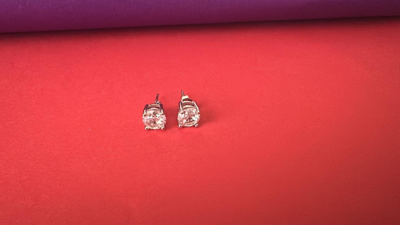 Premium CZ Silver Studs