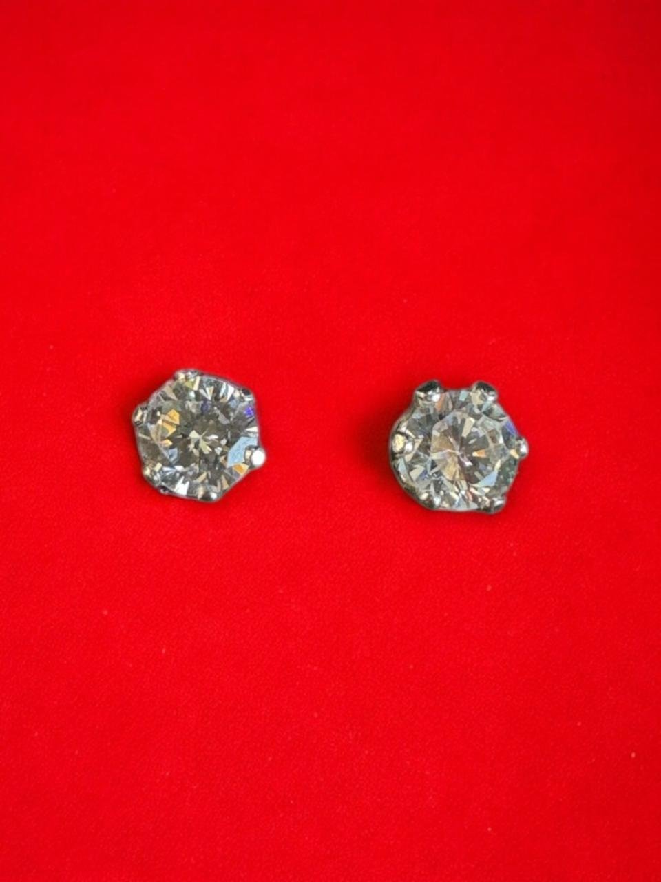 Premium CZ Silver Studs