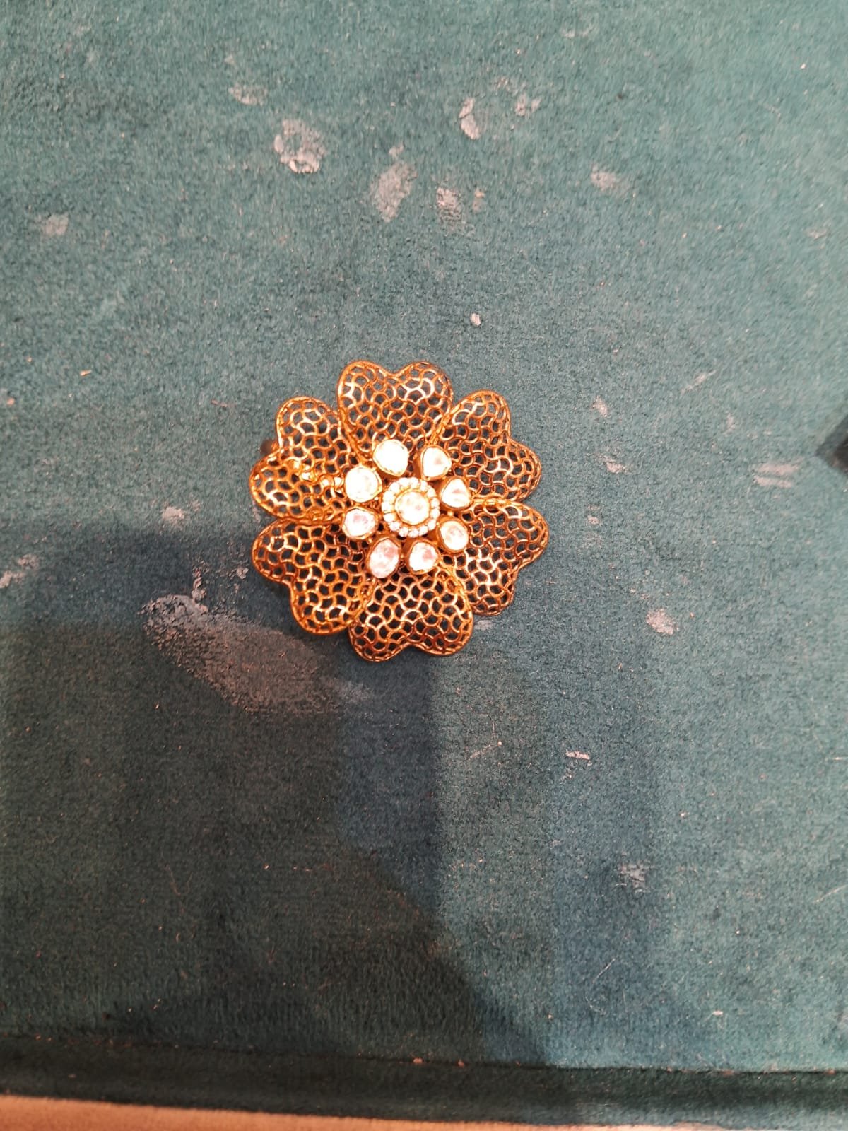 Premium CZ White Mozanite Victoria Pendant