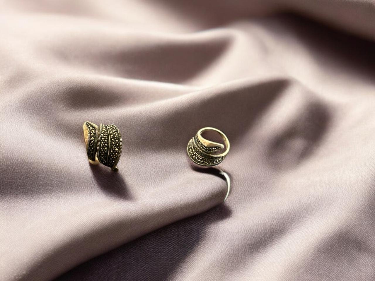 Snake Model Braided Party Wear Men’s Ring