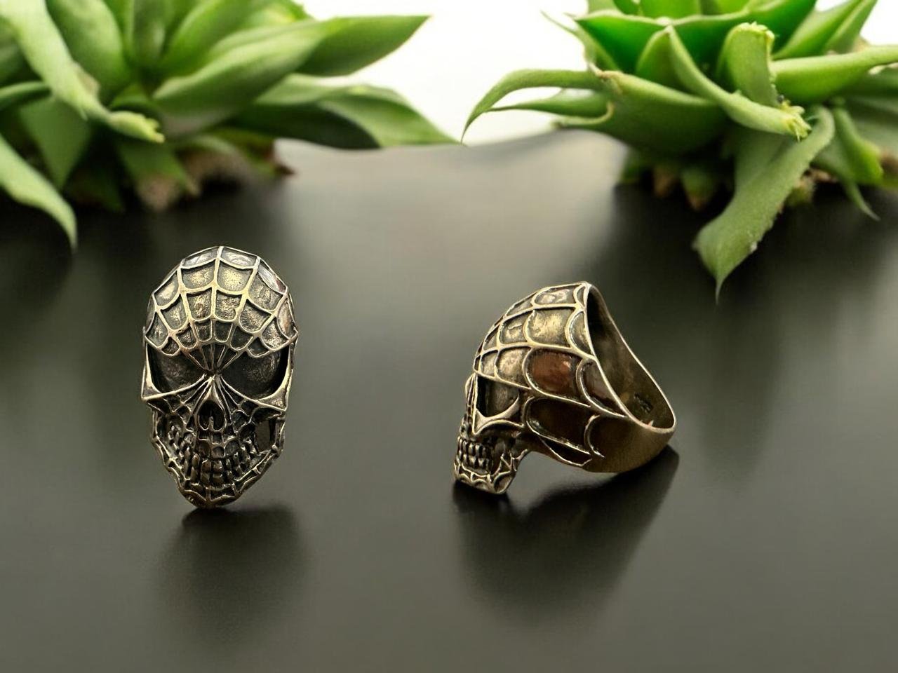 Spider-Man Model Braided Men’s Ring