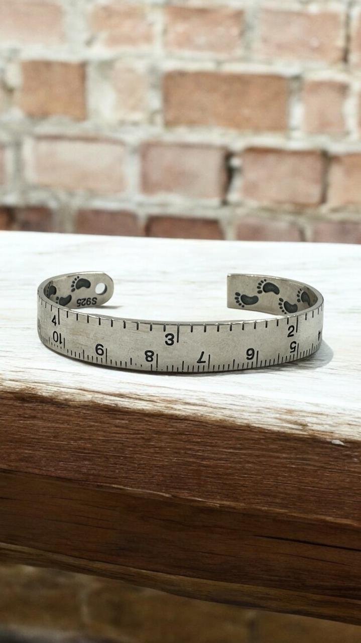 Steel Model Men’s Kada with Silver Polish